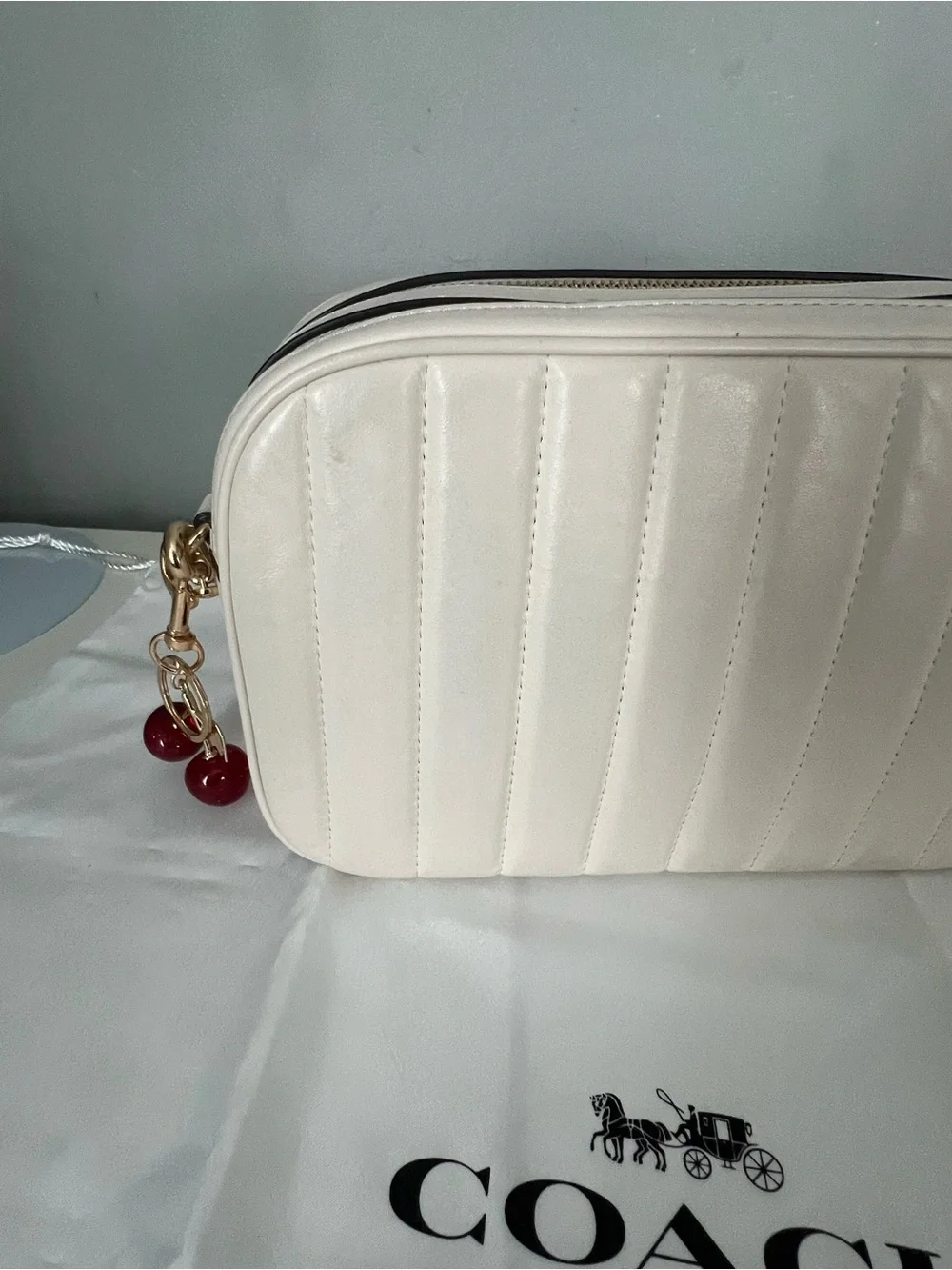 Coach Jes quilted crossbody bag with matching wallet